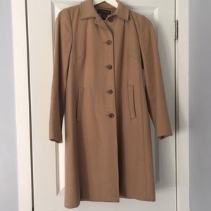 Banana Republic Camel-Colored Wool Coat